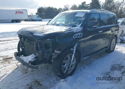 2014 Infiniti Qx80 from USA, damaged, VIN JN8AZ2NE4E9069355